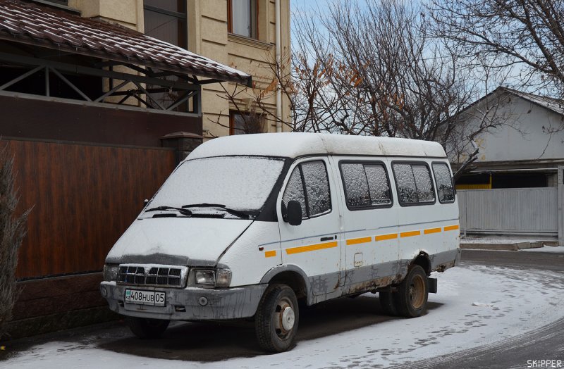 ГАЗ 3221 зимой