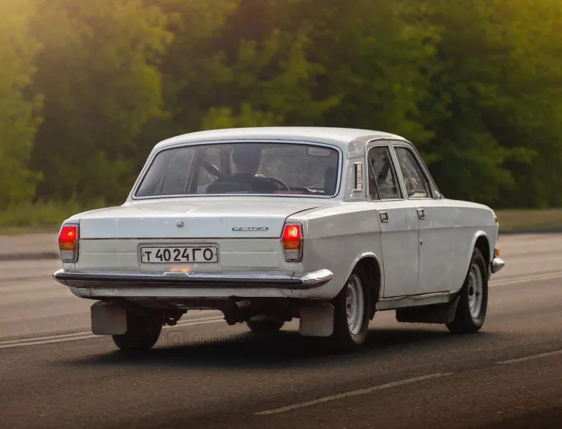 ГАЗ 24 10 сзади