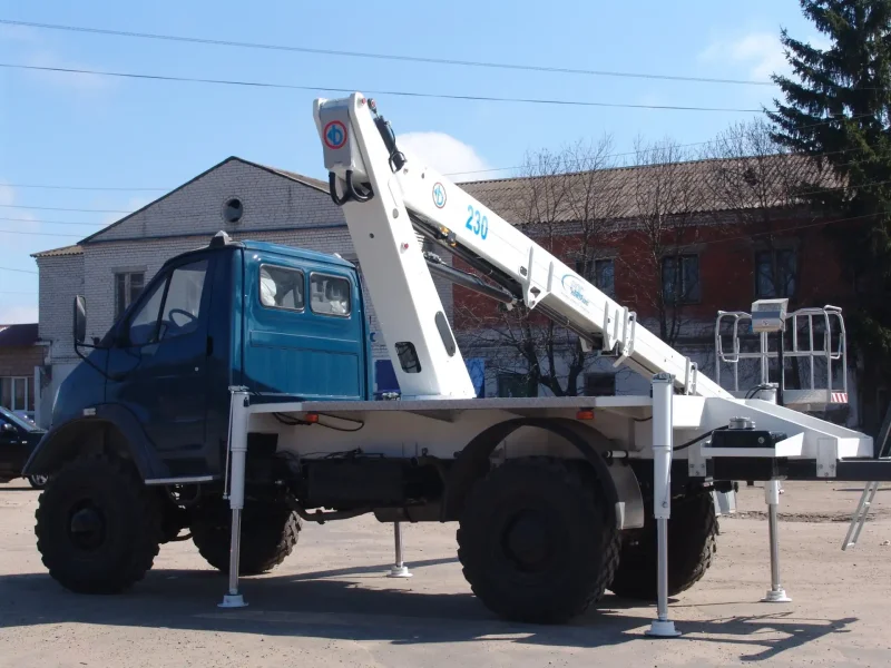 АГП-22т на снегоболотоходе ГАЗ-3344