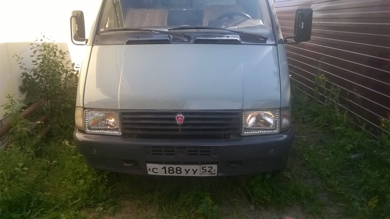 Газель 3302 квадратные фары