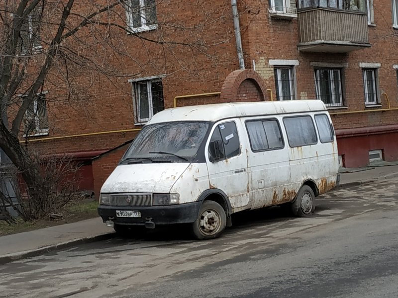 ГАЗ 3302 микроавтобус гнилой