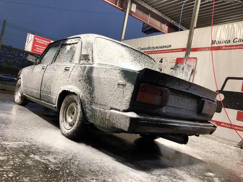 ВАЗ 2105 на льду