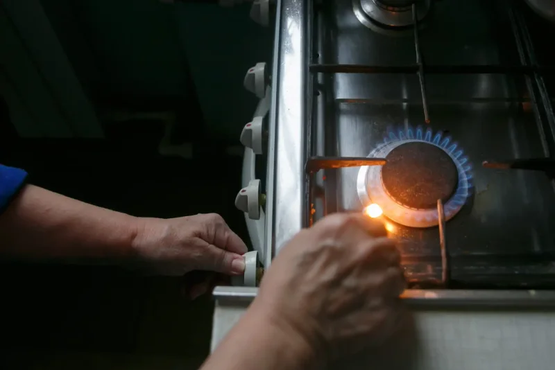 Отключение газа