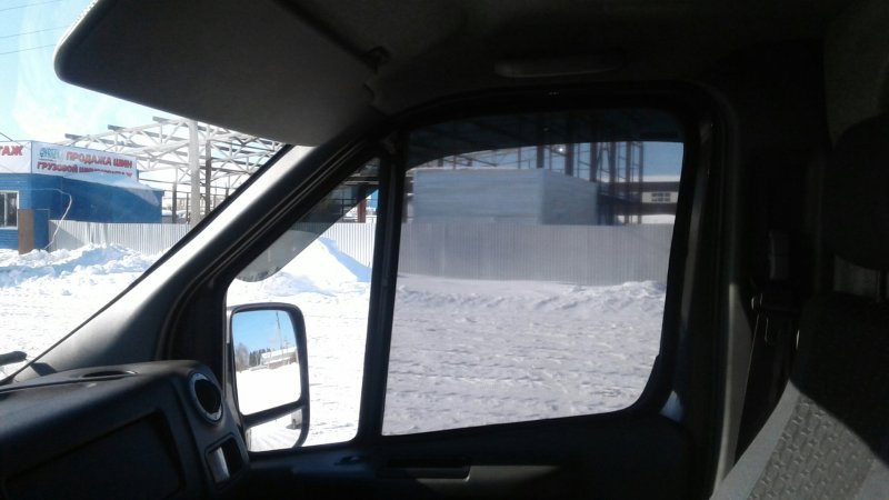 Шторки Трокот на Газель Некст