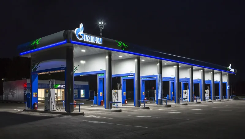АЗС автозаправка станция Газпром