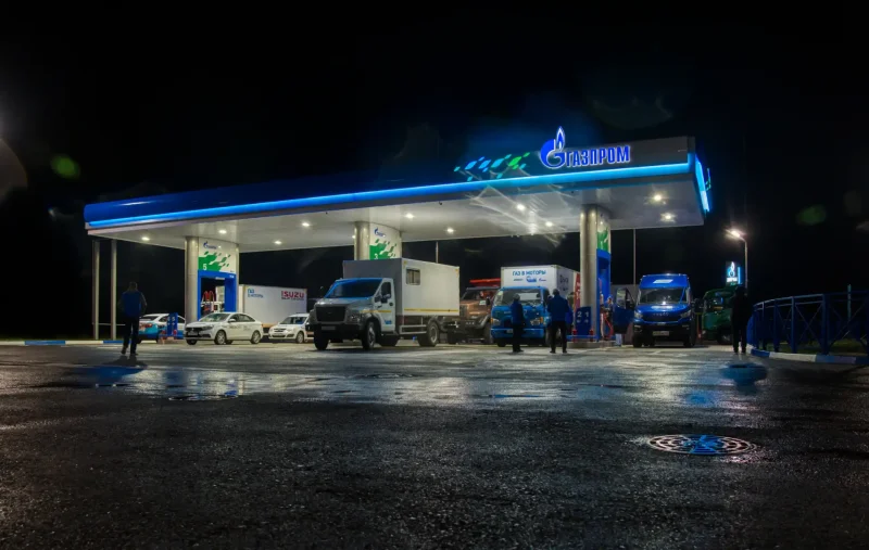 АГНКС Газпром метан