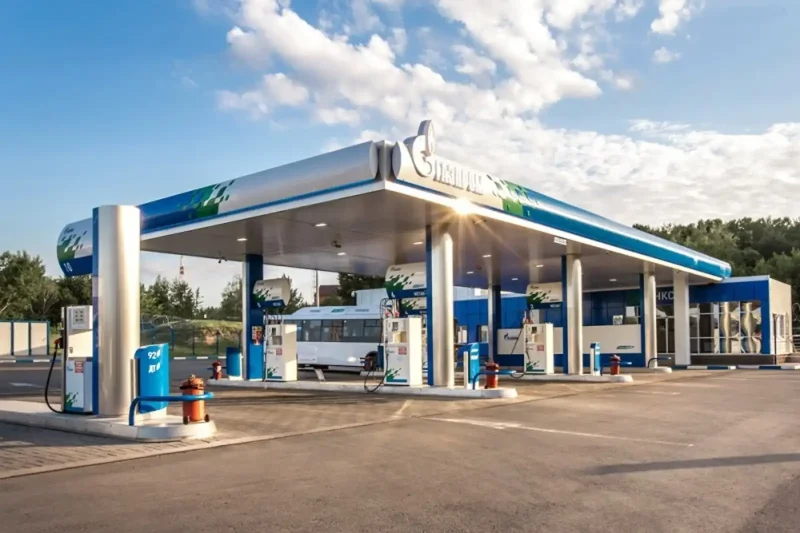 АГНКС Газпром метан