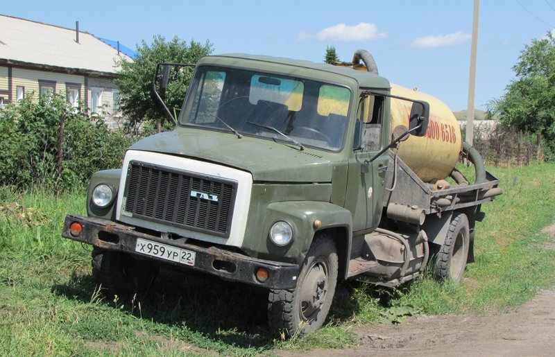 Машина ГАЗ 3307 Богородицкое МОВ А 054 ур 71