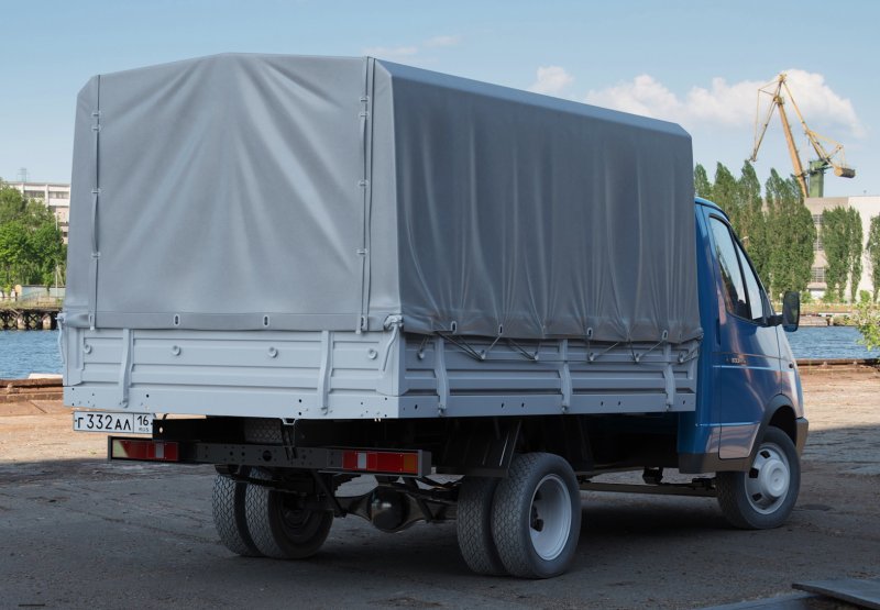 Газель 3302 бортовая сзади