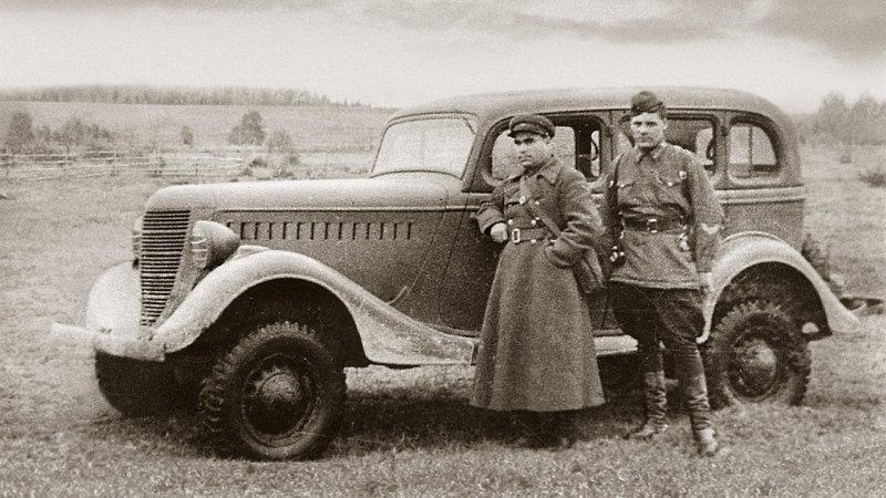 ГАЗ-М-1 автомобиль РККА