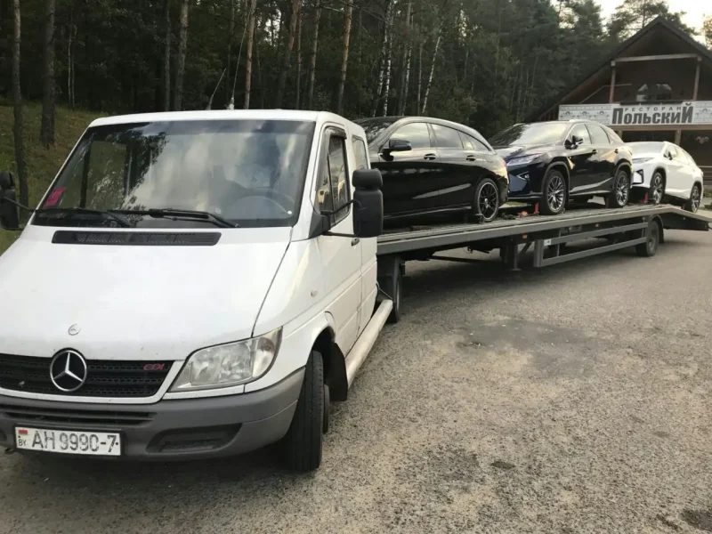 Автовоз Газель на 4 места