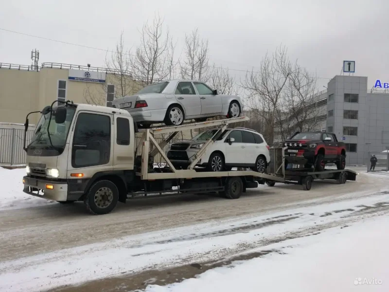 Исузу Эльф автовоз