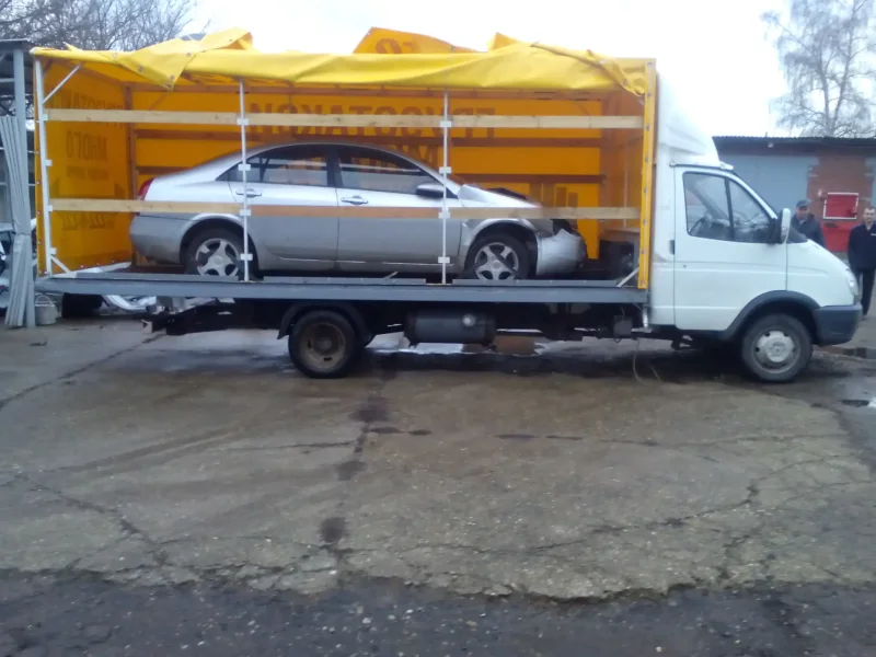 MB Atego автовоз двухуровневый