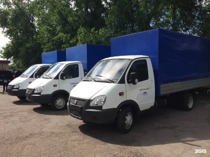 Автопарк газелей грузовых