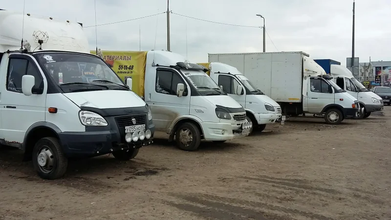 Автопарк газелей грузовых
