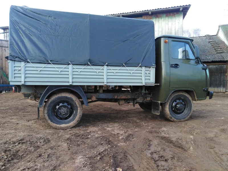 Кузов от газели на УАЗ 3303