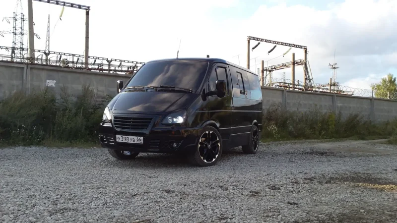 Тюнингованный автобус ПАЗ