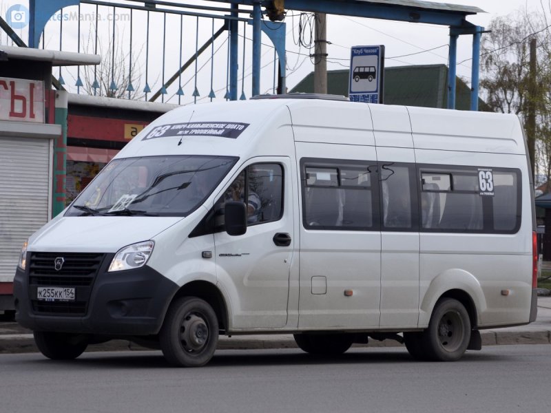 Газель Некст н883не 154