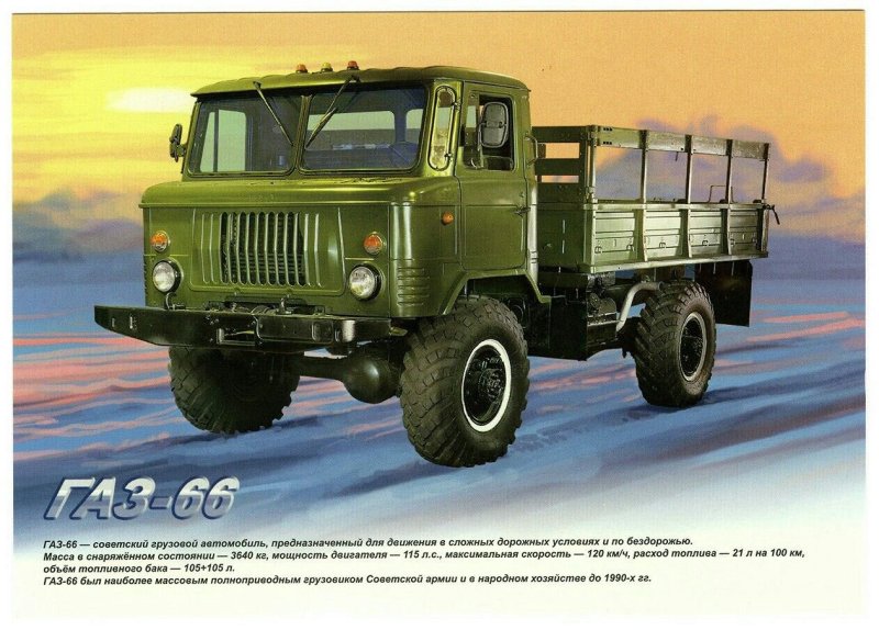 ГАЗ-66 грузовой автомобиль