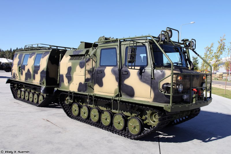 ГАЗ-3344-20 двухзвенный снегоболотоход