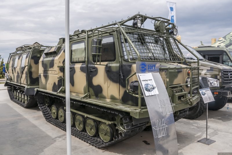 ГАЗ-3344-20 двухзвенный снегоболотоход
