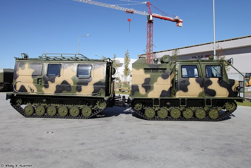 Двухзвенный вездеход ГАЗ-3344
