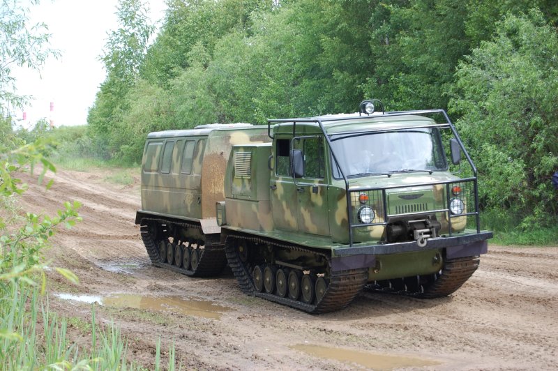 ГАЗ-3344-20 двухзвенный снегоболотоход