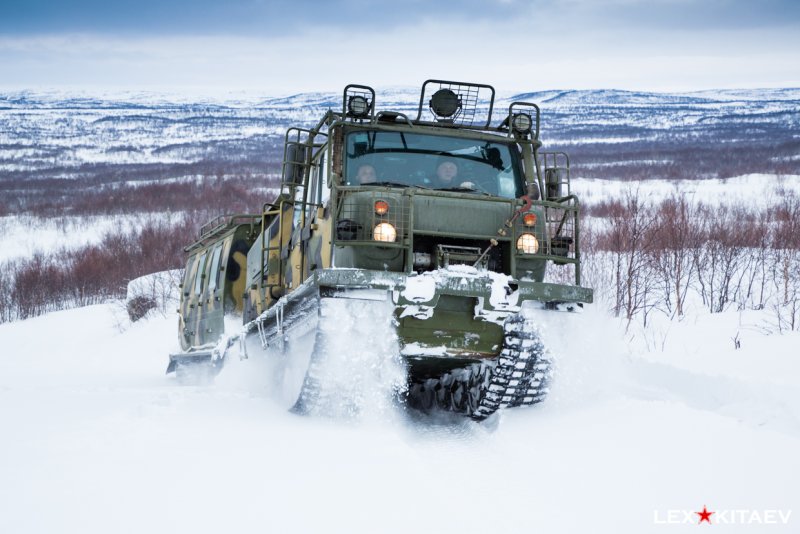 Снегоболотоход ГАЗ 3344 Алеут