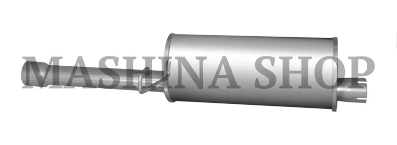 Резонатор Газель 402 в разрезе