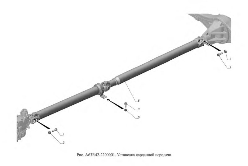 Кардан Газель Некст 4 метра