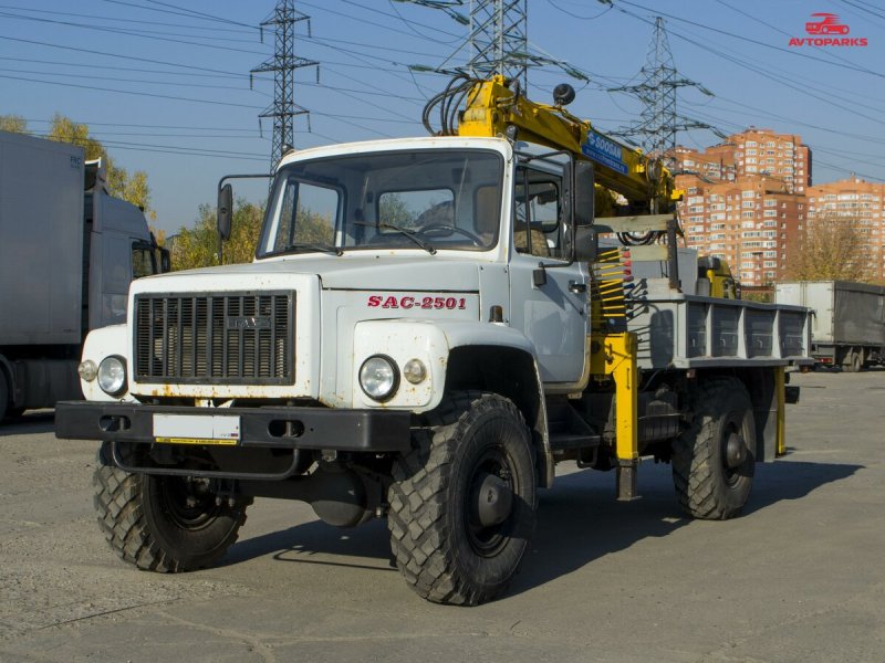 ГАЗ 3308 С КМУ