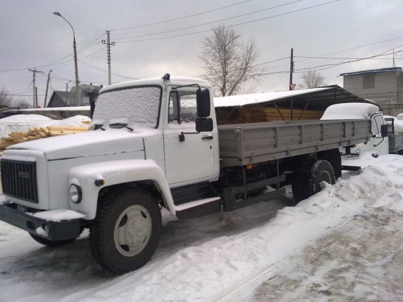 ГАЗ 3309 манипулятор