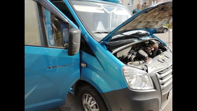 Моторный отсек Газель бизнес УМЗ 4216