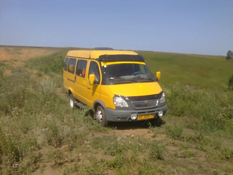 Желтая Газель 4x4