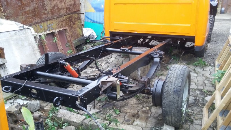 ГАЗ Газель 3302 усиление рамы