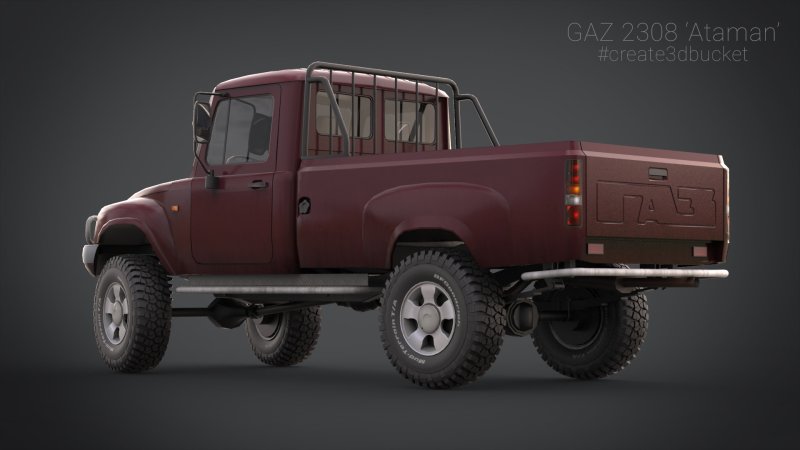 Чертежи ГАЗ 2308
