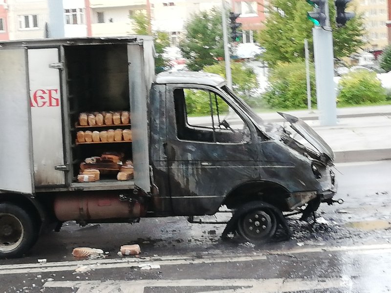 Газель хлебовозка на газе