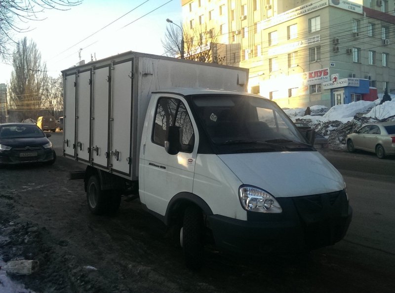 ГАЗ 3302 хлебный фургон