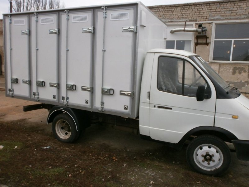 Спойлер на Газель хлебовозка