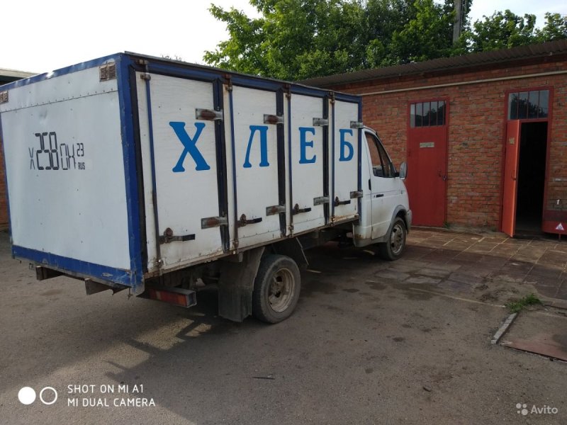 Газель 3302 хлебный фургон