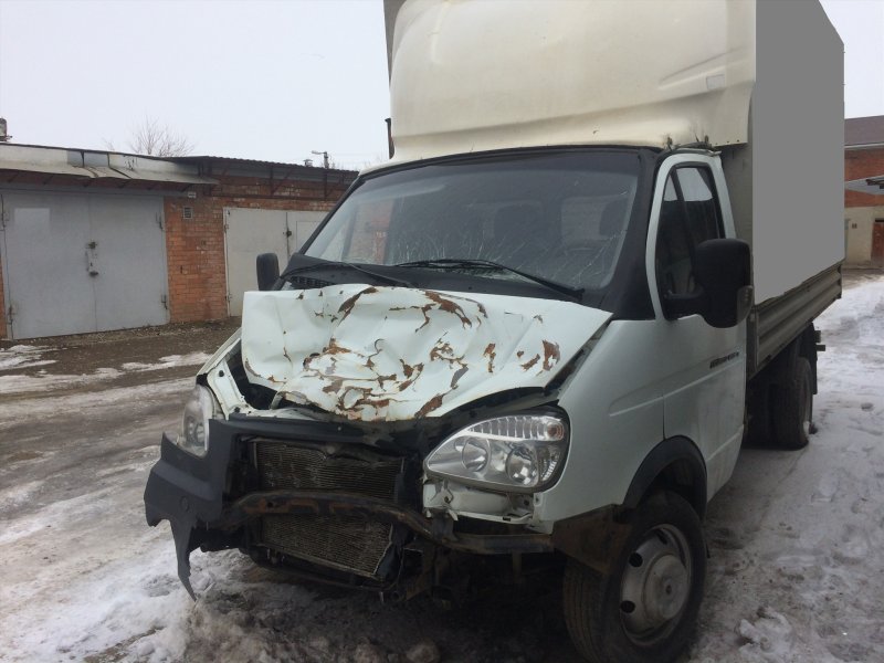 Газели Некст лобовое столкновение