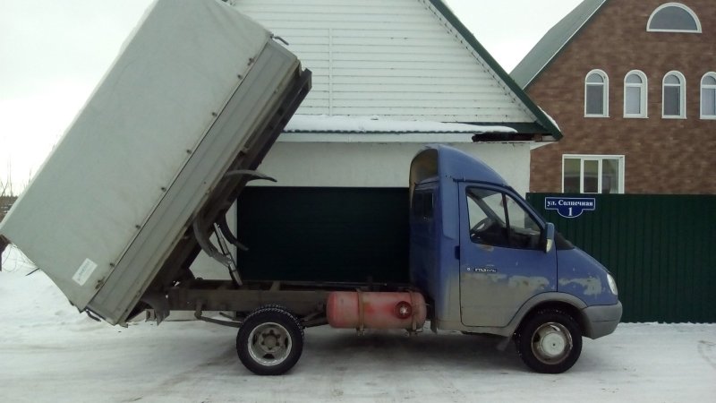 ГАЗ 3302 скрытый самосвал