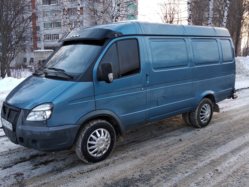 ГАЗ Газель 2705 синяя цельнометаллическая