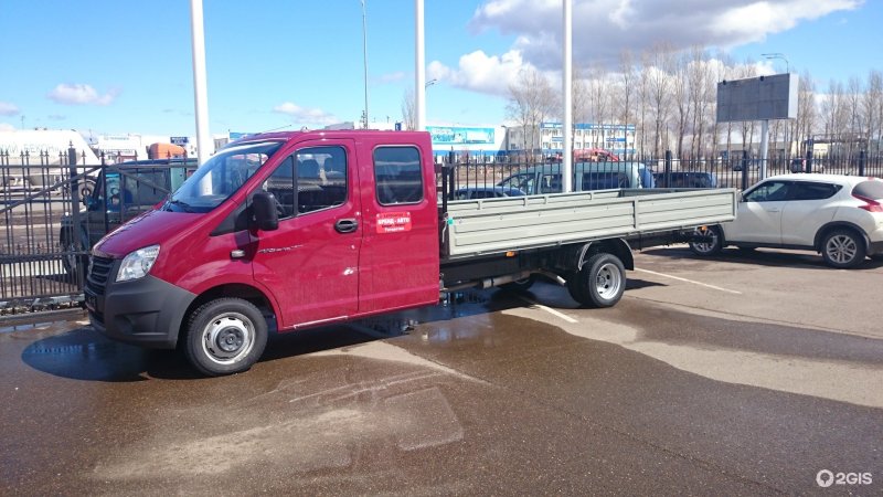 Газель 3302 бортовая с Катюшей
