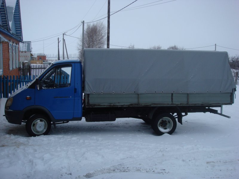 Газель бизнес бортовая тентованная