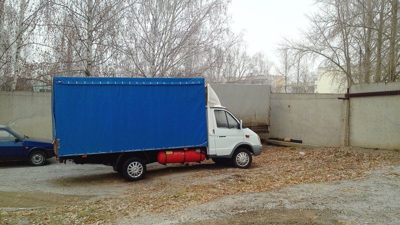 Газель 5.30 длина тентованная
