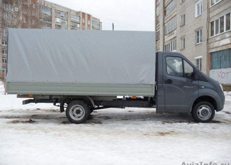 Некст Газель 4 метров тентованная