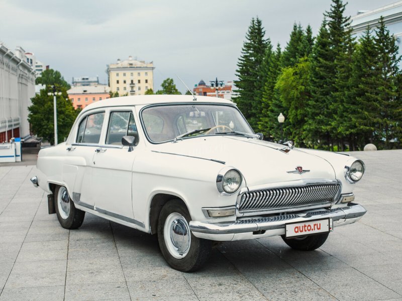 Волга ГАЗ 21 белая