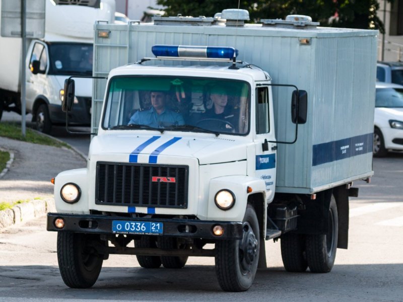 ГАЗ 3307 автозак полиция