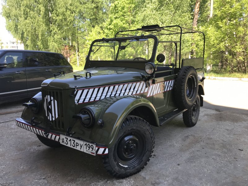 ГАЗ 69 реставрированный